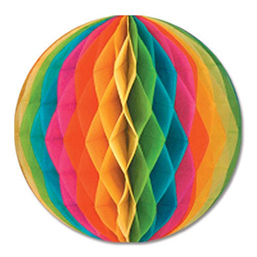 Beistle Pkgd Tissue Ball (multi-color) Party Accessory  (1 count) (1/Pkg)
