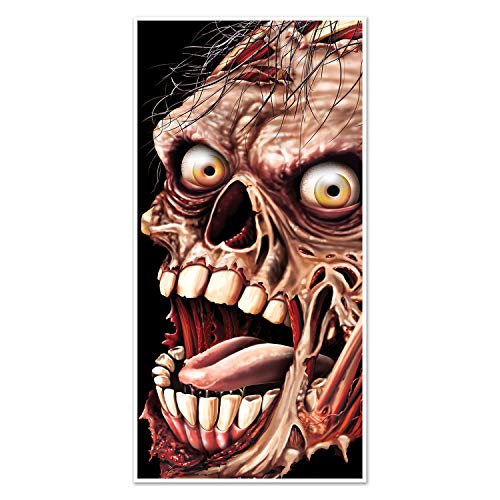 Beistle Zombie Door Cover, 30-Inch x 5-Inch