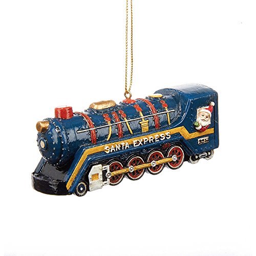 Kurt Adler Santa Express Train Resin Ornament