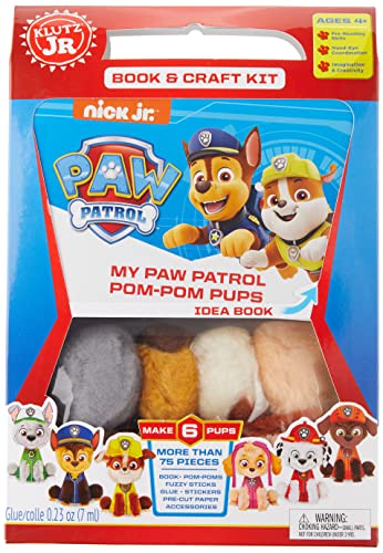 Klutz Jr. My Paw Patrol Pom-Pom Pups Craft Kit