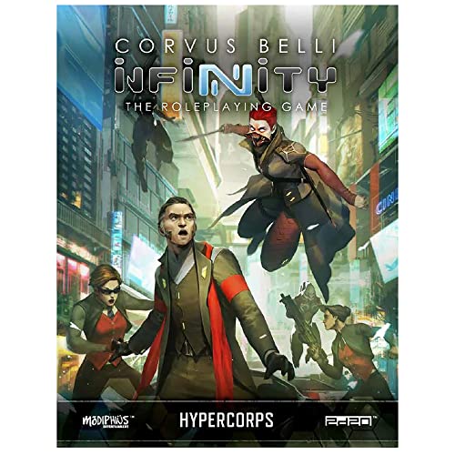 Traveller Modiphius Entertainment Infinity: Hypercorps - RPG Book, Roleplaying Game