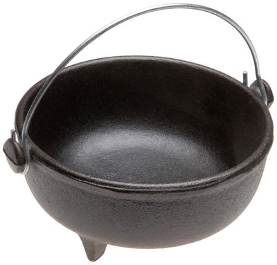 Chantal 3 qt Round Cast Iron Dutch Oven, Fade Gray