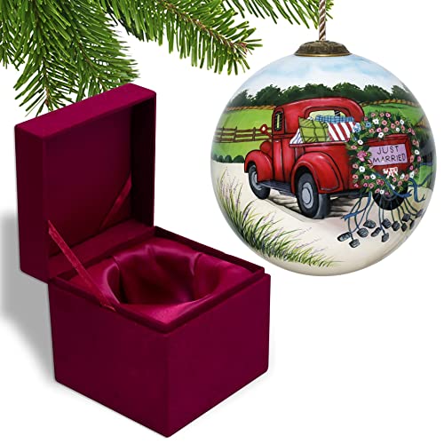 Inner Beauty 2011026 Just Married Ornament, 4-inch Diameter