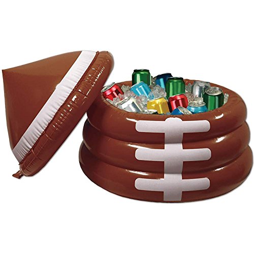 Beistle Inflatable Football Cooler (holds apprx 24 12-Oz cans) Party Accessory  (1 count) (1/Pkg)