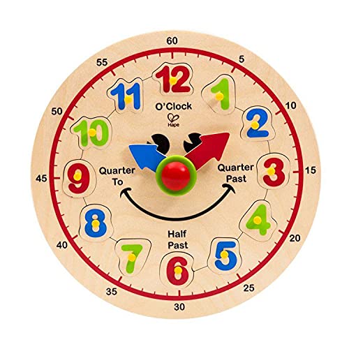 Hape Happy Hour Clock Kid&