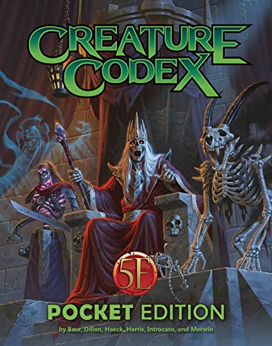 Mutants and Masterminds RPG Paizo Kobold Press Creature Codex (5E) Pocket Edition