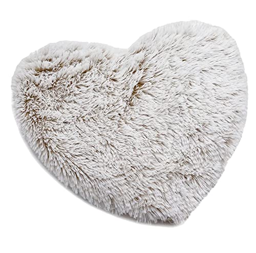 Intelex Warmies Microwavable Lavender Scented Heart Heat Pad, Marshmellow Brown