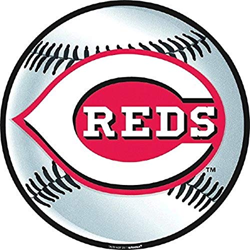 Amscan 199353 Cincinnati Reds Major League Baseball Collection Cutout, Party Decoration, 1ct