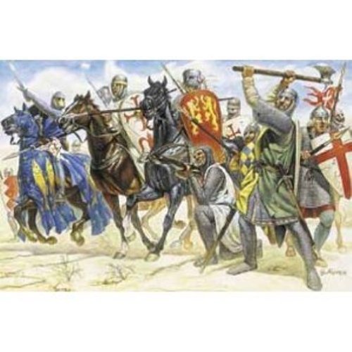 MRC Italeri 11th Century Crusaders - 1/72 Plastic Model Soldier Kit