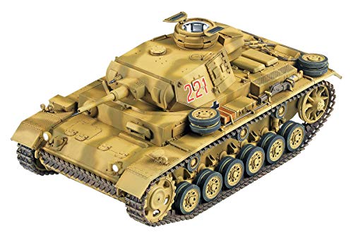 MRC Academy 13531 1/35 German Panzer III Ausf.J North Africa Tank Plastic Model kit