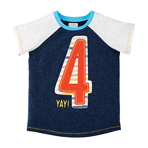 Mud Pie Boy's 4th Birthday Shirt