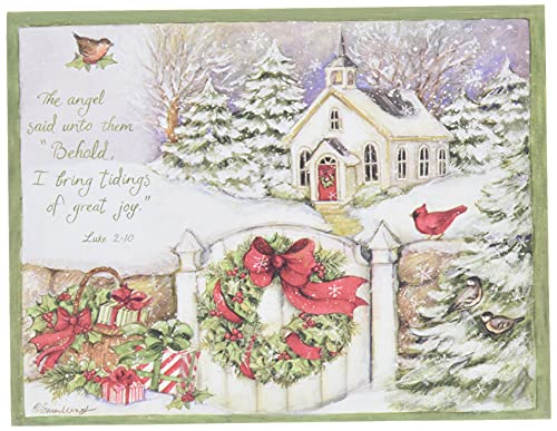 LANG 1004676 -"Gifts of Christmas", Boxed Christmas Cards, Artwork by Susan Winget" - 18 Cards, 19 envelopes - 5.375" x 6.875"