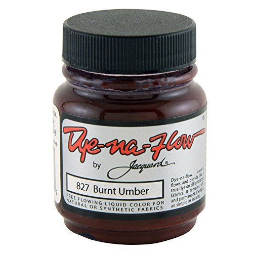 Jacquard Dye-Na-Flow Liquid Color 2-1/4 Ounces-Burnt Umber