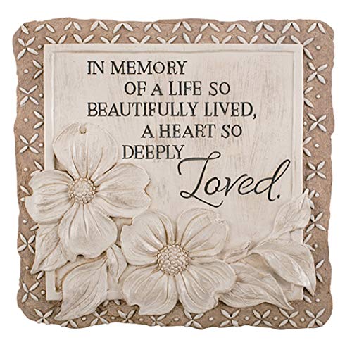 Carson 12742 A Heart So Deeply Loved Garden Stone, Multi