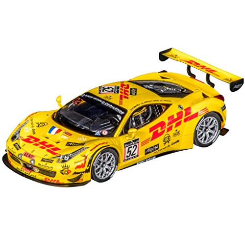 Carrera 23943 Ferrari 458 Italia GT3 Team Sport Garage No.52 1:24 Scale Digital Slot Car Racing Vehicle Digital Slot Car Race Tracks