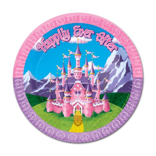 Beistle Princess Plates (8/Pkg)