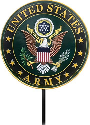 Spoontiques 21244 United States Army Garden Stake, Multicolor