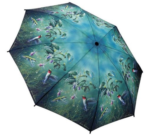 Galleria Hummingbird Folding Umbrella, 1 EA