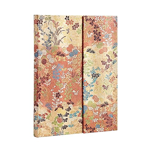 Paperblanks | Kara-ori | Japanese Kimono | Hardcover | Ultra | Unlined | Wrap Closure | 144 Pg | 120 GSM