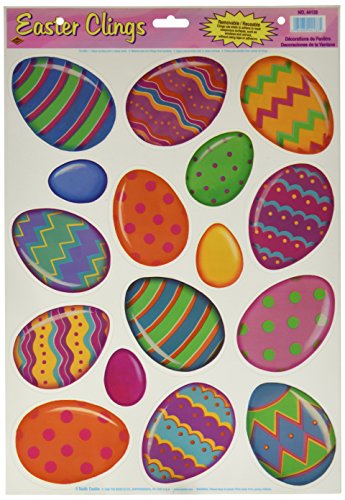 Beistle Easter Egg Glass Magnets