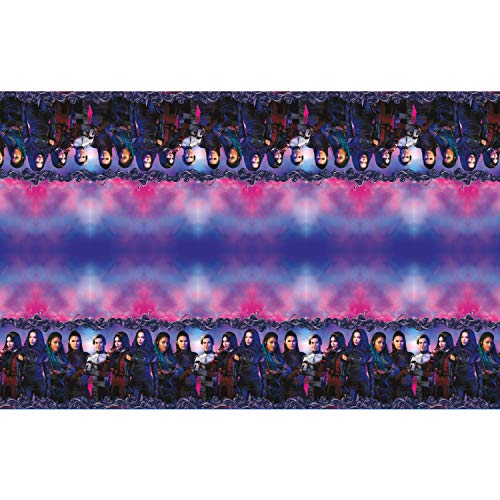 Unique Industries Disney Descendants 3 Rectangular Plastic Tablecover - 1 Pc - one size