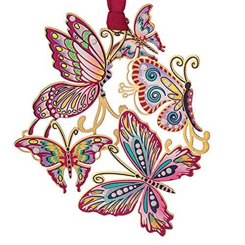 Beacon Design Springtime Butterfly Collage Ornament
