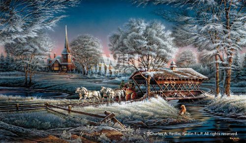 Wild Wings(MN) Morning Frost Elite Print by Terry Redlin
