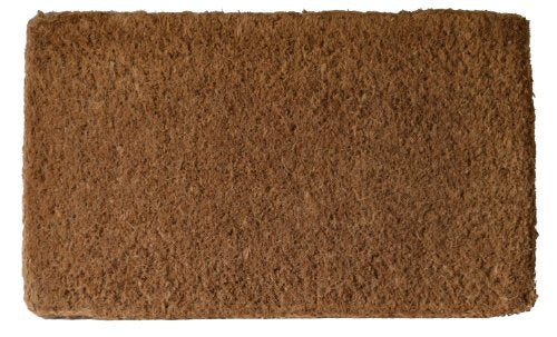 Imports Decor 1202BRM Plain Coir Doormat, 16 x 27-Inch