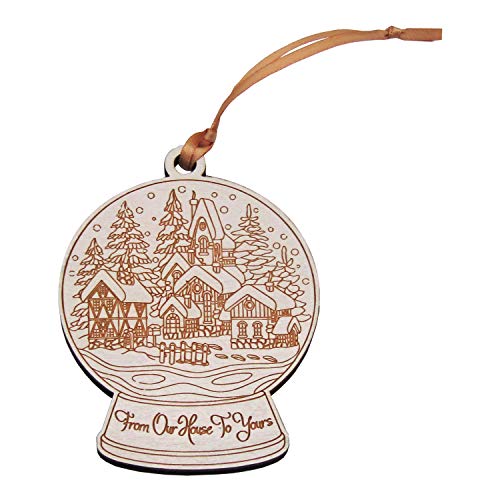 Tangico 551440CWW Our House to Yours Ornament, White