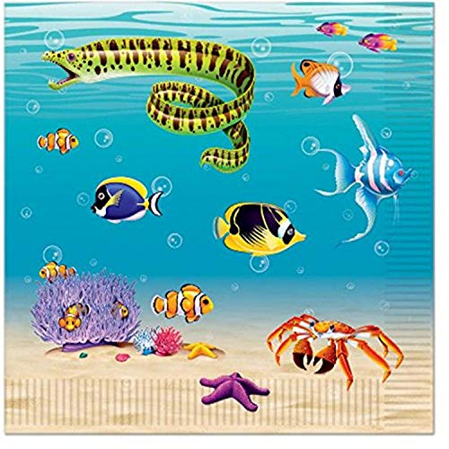 Beistle Under The Sea Luncheon Napkins (2-Ply) (16/Pkg)