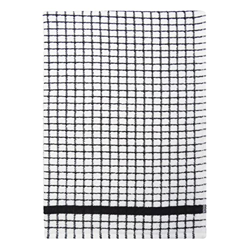 Samuel Lamont Poli-dri Towel White with Black