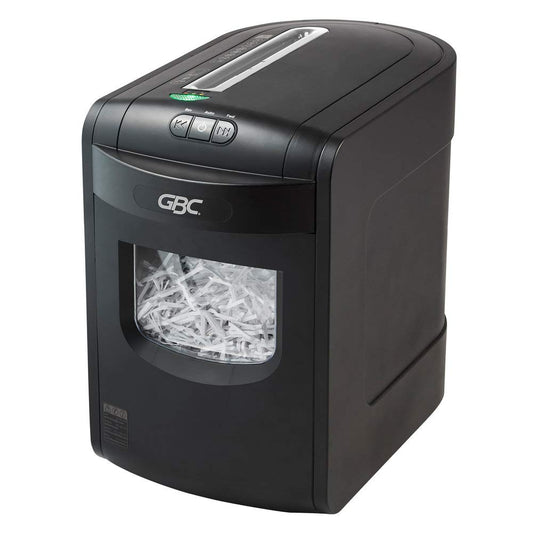 GBC Paper Shredder, Jam Free, 10 Sheet Capacity, Cross-Cut, 1-2 Users, EX10-06 (1757392)