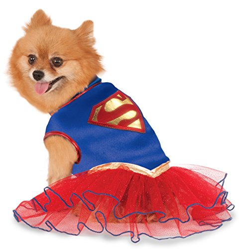 Rubie's DC Comics Super Girl Pet Tutu Dress, X-Small