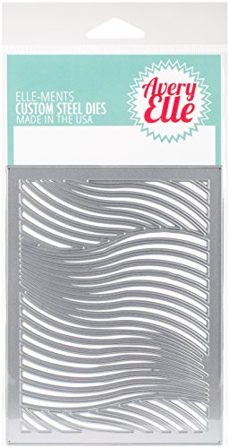 PA Distribution Avery Elle D-06-06 Elle-Ments Dies-Waves, 10.41 x 22.09 x 0.12 cm, Multicoloured