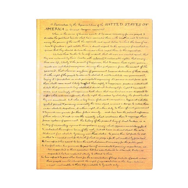 Paperblanks Flexis Declaration of Independence (Treasures of The New York Public Library) Softcover Notebook, Lined ‚Äì Ultra