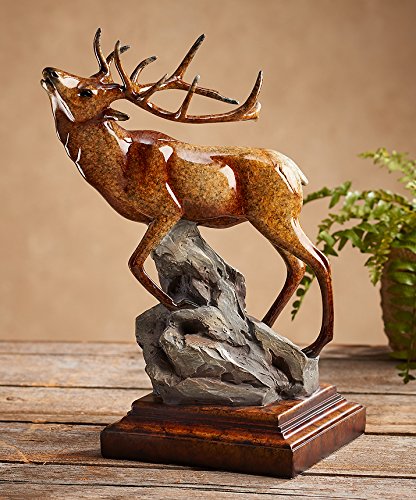 Wild Wings(WI) Clarion - Elk Imago Sculpture by Stephen Herrero