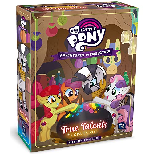 Renegade Game Studios Store My Little Pony: Adventures in Equestria Deck-Building Game True Talents Expansion - New Characters / Cards/ Challenges & More, Renegade Game Studios, Ages 14+, 1-4 Players, 45-90 Min