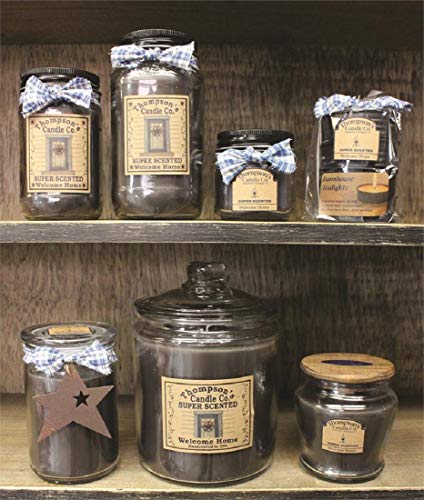 Thompson's Candle Co Mason Jar Candles (Welcome Home Jar Candles)
