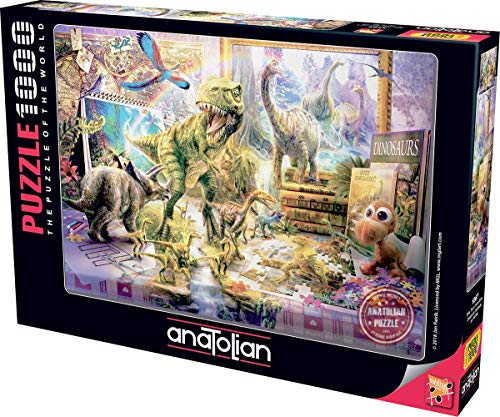 Anatolian Puzzle - Dino Toys Come Alive, 1000 Piece Jigsaw Puzzle, 