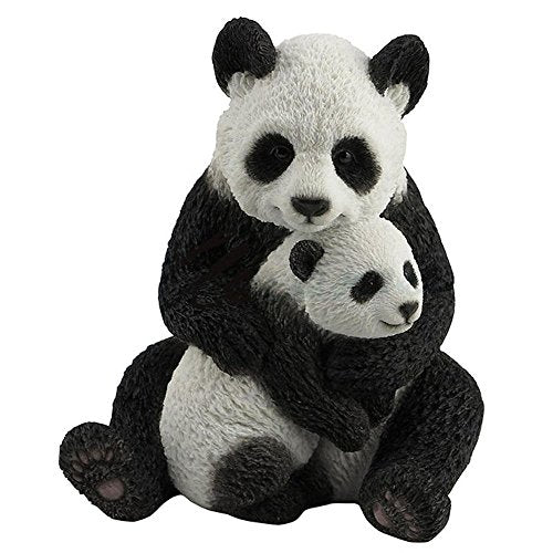 Unicorn Studio Veronese Design Mother Panda Hugging Cub Sculpture