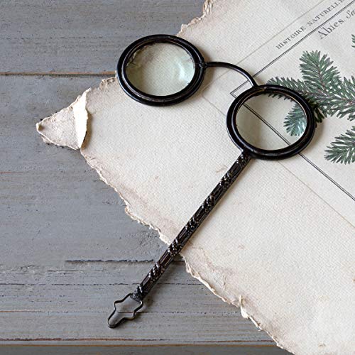 Park Hill Collection EAT00228 Spectacle Bronze Magnifier, 7-inch Height