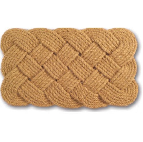 Imports Decor Natural Rope Jute Rug, 18-Inch by 30-Inch