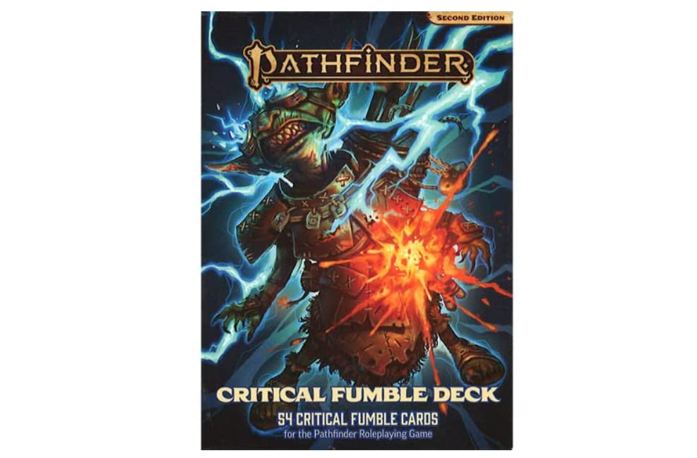 Paizo Pathfinder Critical Fumble Deck
