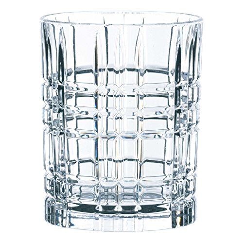 Riedel Nachtmann 101050 Square Series Whisky Glass, Set of 4