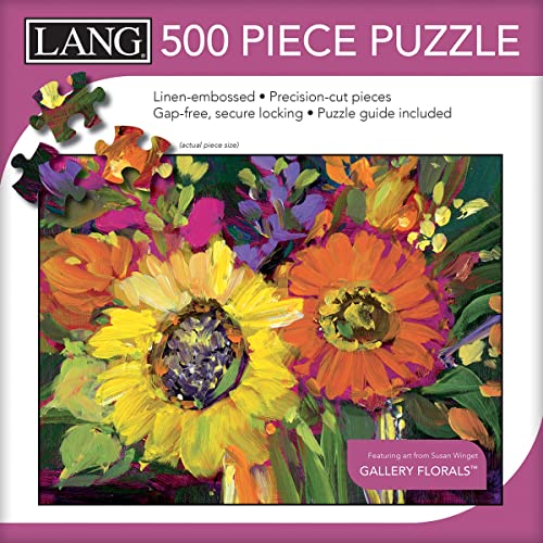 Lang 500PC Puzzle GLLRY FLRL, Gallery Florals