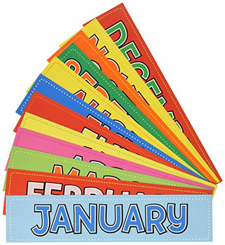 HyGloss Month Calendar Cards-