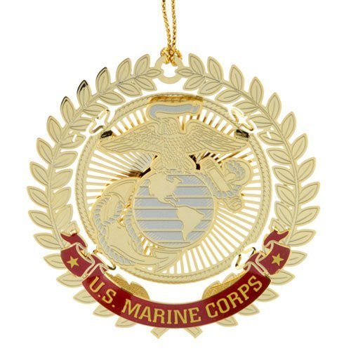 Beacon Design ChemArt United States Marine Corps Logo Ornaments