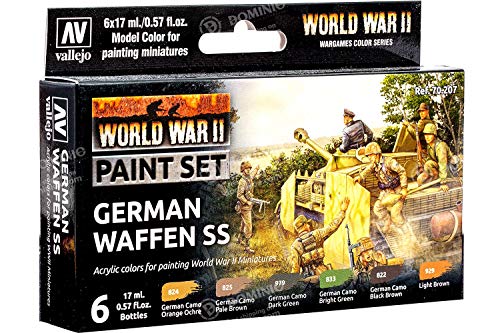 Vallejo Store Model Color WWII German Waffen SS