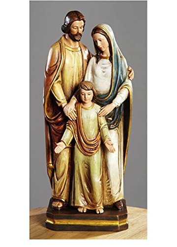 Christian Brands Autom 12" Val Gardena Holy Family Statue