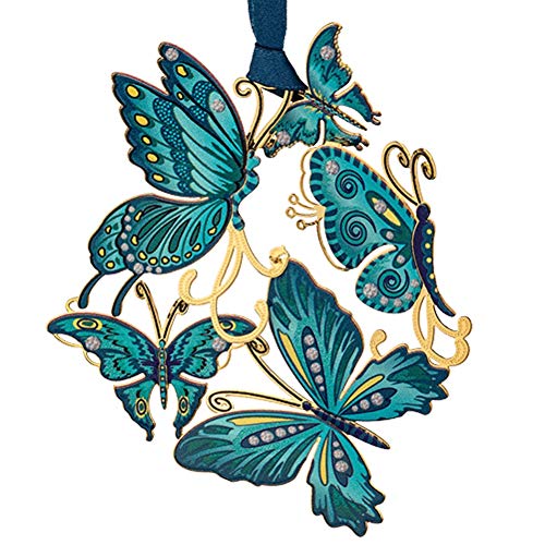 Beacon Design ChemArt Ornament - Breezy Butterfly Collage